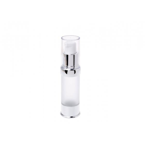 Quality Frosted 30 Ml Airless Cosmetic Bottles  BPA Free Environmental Friendly for sale