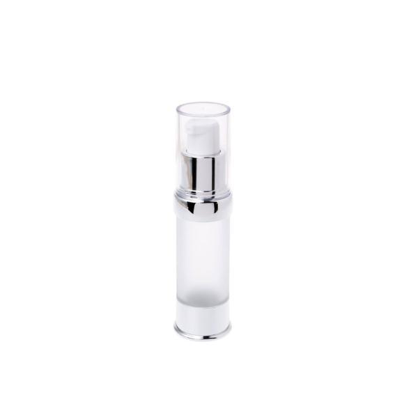 Quality Frosted 30 Ml Airless Cosmetic Bottles  BPA Free Environmental Friendly for sale