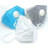 Quality Anti Dust FFP2 Foldable Dust Mask With Valve High Filtration Capacity for sale