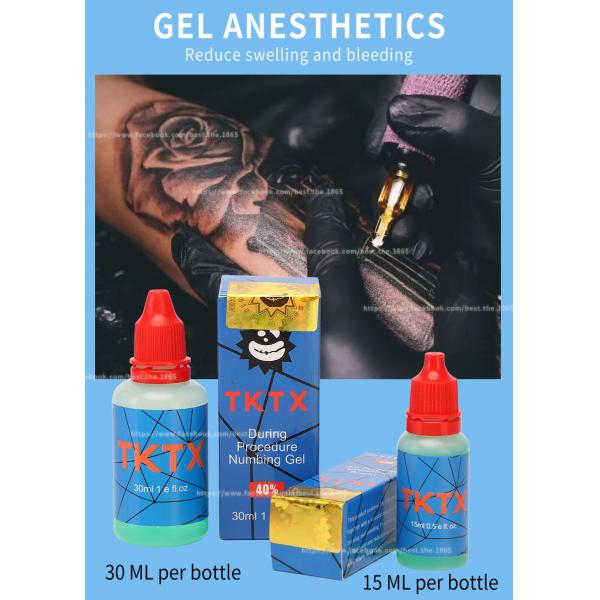 Quality 40% Topical Anesthetic Gel 15ml 30ml Original TKTX Numbing Gel for sale