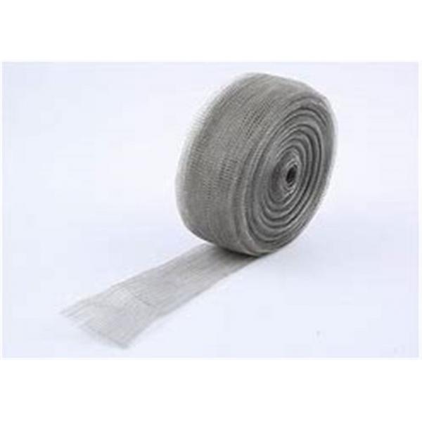 Quality Stainless Steel Knitted Wire Mesh Tape Roll 30mm Width 0.28mm Customized For for sale