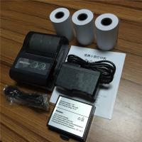 China Mini Portable 58mm Bluetooth Thermal Printer Wireless Receipt USB Bluetooth Printer For Windows Android IOS POS Printer factory
