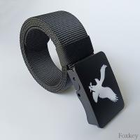 China Polyester Nylon Custom Logo Belts Printed Personalized Gift Belt factory