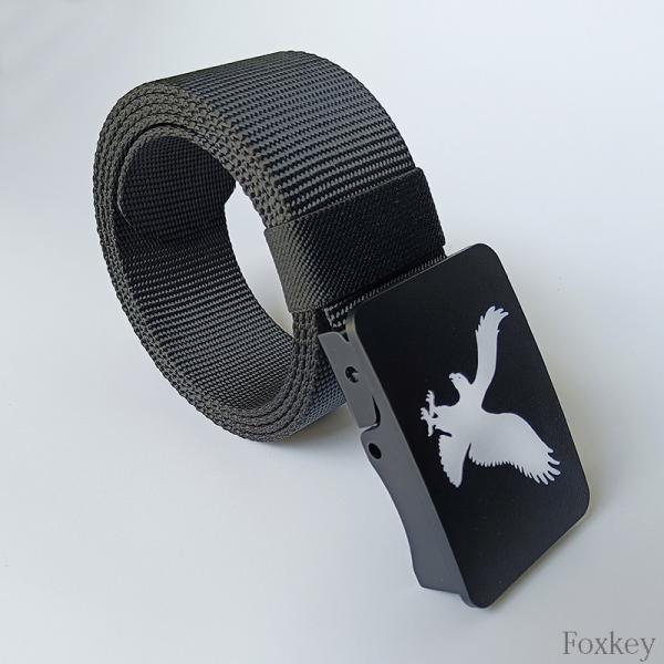 Quality Polyester Nylon Custom Logo Belts Printed Personalized Gift Belt for sale