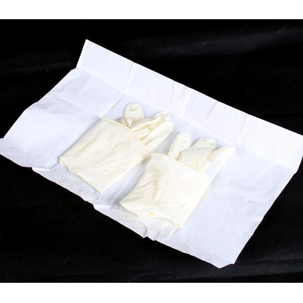 Quality Protective Medical Sterile Examination Gloves Latex Material Micro Textured Surface for sale