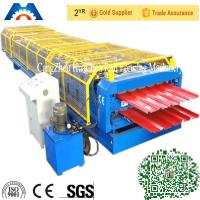 Quality High speed double layer building used metal roofing roll forming machine for sale
