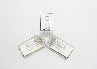 China Cat6a RJ45 Shielded Plug , FTP RJ45 Modular Plug / Connector For 23 - 25 Awg Lan Cable factory