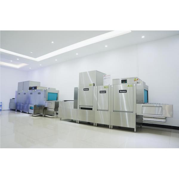 Quality Silver Commercial Automatic Dishwasher Machine Long Dragon Type RoHS for sale