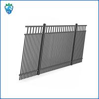 China 8 Foot 6 Foot 5 Foot Industrial Aluminum Fences 45 Degree Strong System factory