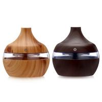 china ABS 300ML 35ml/h 2W Wood Grain Aromatherapy Diffuser