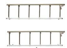 Quality Aluminum Alloy Hospital Bed Side Rail Hospital Bed Guard Rails Collapsible Bed for sale
