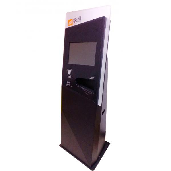 Quality Cinema ticketing Multimedia Kiosks standalone with barcode scanner / printer for sale