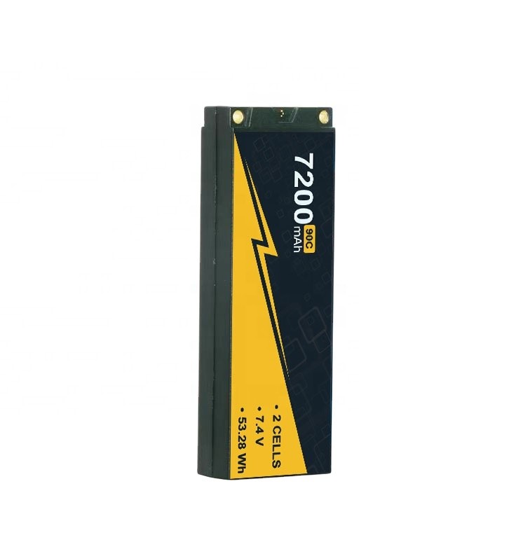 China 7200mAh 2S Lithium Batteries For Rc Cars factory