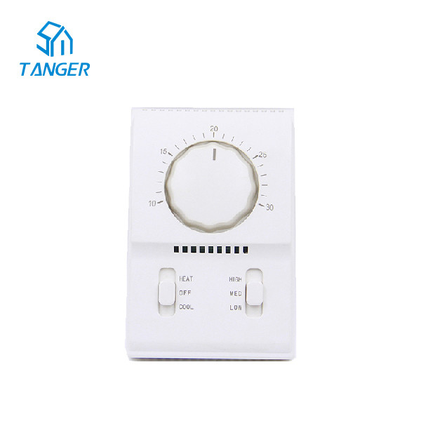 Quality 6.5a Tower Room Thermostats For Electric Heater Fan Coil Units for sale