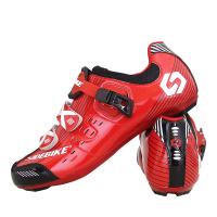 china Adjustable Buckle Road Racing Bicycle Shoes , Mens Road Cycling Shoes Moistureproof