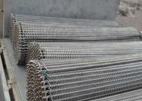 China High Strength Wire Mesh Conveyor Belt , Flat Flex Spiral Conveyor Belt factory