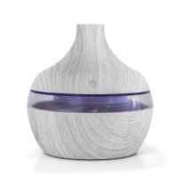 China Water drop wood grain humidifier- humidifier essential oil aromatherapy lamp bedroom Nightlight incense portable aromath factory