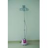 China Flat Telescopic Pole Hanging Garment Steamer With 1.8 L Water Tank Capacity factory