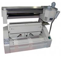 China Tabletop Manual Hot Melt Glue Book Binding Machine Wireless For Hard / Soft Covers factory