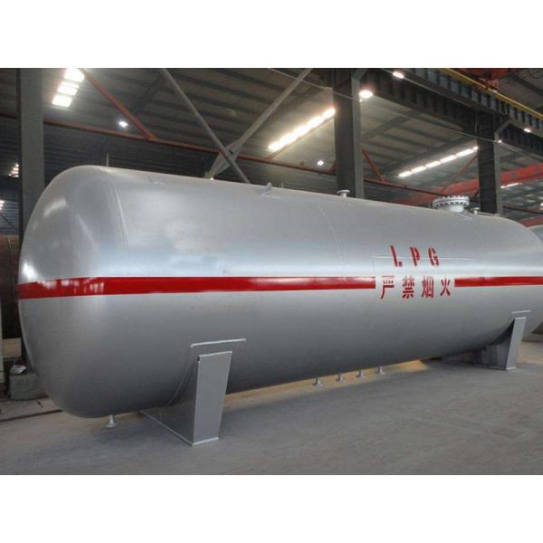 Quality 5 ~ 100 CBM LPG Skid Tank , Q345R Carbon Steel Liquefied Petroleum Gas Tank for sale