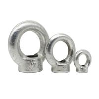 China Carbon steel  Ring Shape Lifting Eye Threaded Nut factory