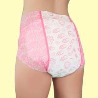 China Japan SAP Fabric Nappies Cute Printed Adult Diaper for Comfortable Nights factory
