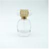 China Cosmetics Packaging Refillable Cosmetic Glass Bottles 50 Ml Fully Transparent factory