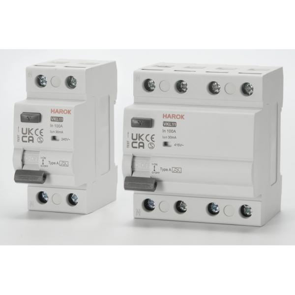 Quality SEMKO Certified 40 amp 30ma rccb Type ASi Type A RCCB Circuit Breaker for sale