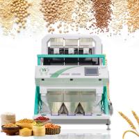 China 1.6KW 220V Grain Color Sorter , Sesame Seeds Coffee bean Mung bean Processing Machine factory