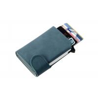 China PU Leather Money Clip Wallet And Credit Card Holder Rfid Blocking Customized factory