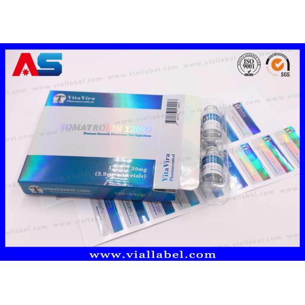 Quality Factory Price ! 10ml Vial Boxes , Adhesive Labels And Glass Bottle, Free Design for sale