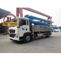 China 30m Concrete Pump Truck / Concrete Pump With Boom Placer factory