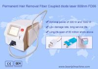 China Permanent Diode Laser Hair Removal Machine Fiber Coupled 808nm 600w Power factory