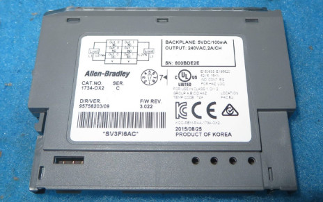 China 1734 OX2 POINT I O Allen Bradley Compactlogix 2 Relay Digital Contact Output Module factory