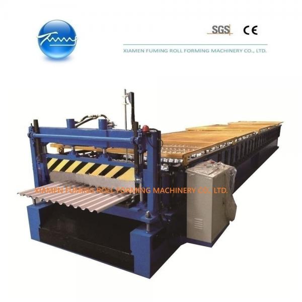 Quality Powerful Metal Roof Forming Machine 11KW Profile Panel Rollformer for sale