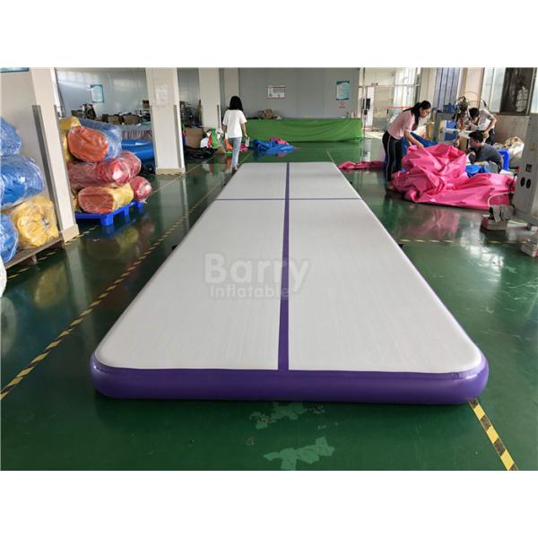 Quality Commercial Inflatable Air Track / Purple Air Jump Tumble Trak For Gymnastics Sport for sale
