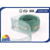 China Sheer Packaging Gift Wrap Organza Ribbon For Wedding Florist Corporate factory