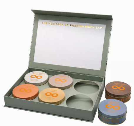 Quality Custom Luxury Recyclable Cardboard Tea Boxes Matt Lamination for sale
