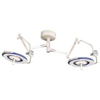 China 160000lux led surgical light with ceiling mounted double dome factory
