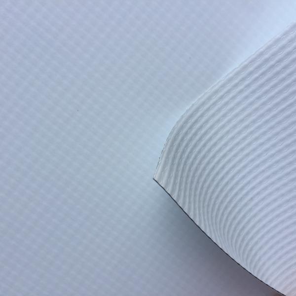 Quality 20OZ  680G 1100D PVC Coated Tent Fabric White Coated Cloth for sale