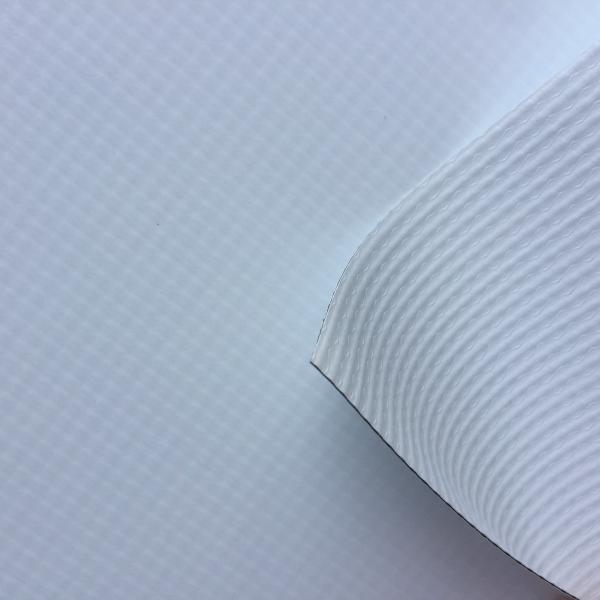 Quality 20OZ  680G 1100D PVC Coated Tent Fabric White Coated Cloth for sale