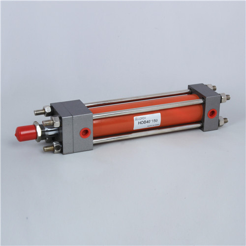 Quality Pneumatic Double Acting Small Hydraulic Cylinder HOB 40*50 / 100*150*200 Series for sale