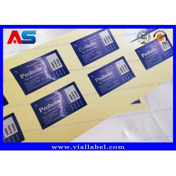 Quality Pharmaceutical Peptide Sticker For 10ml /2ml / 15ml Vial for sale