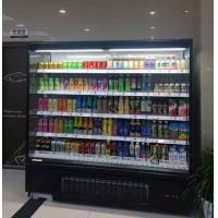 China Self Service multideck refrigerated display cabinets Merchandiser Open Air Refrigerated Case for sale