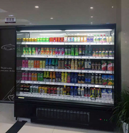 Quality Self Service multideck refrigerated display cabinets Merchandiser Open Air for sale