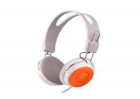 China Multi Function Noise Eliminating Headphones For Pc Gaming Orange Color factory
