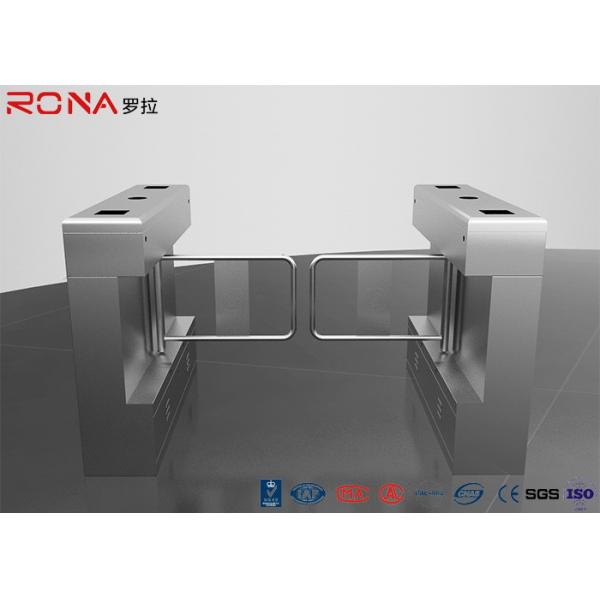 Quality Physically Challenged Gate Optical Flap Barrier Turnstile By Swiping Card RFID for sale