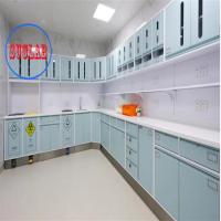 China Wall Mounted Full Steel Hospital Disposal Work Benches with Drawers Manufacturers Heavy Duty Design factory