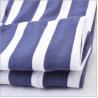 China Knit Yarn Dyed 30s Ring Spun Viscose Rayon Stretch Jersey Black White Stripe Fabric factory