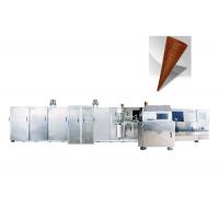 Quality High Power Flexible Sugar Cone Machine With 3500 PCS / Hour Capacity for sale